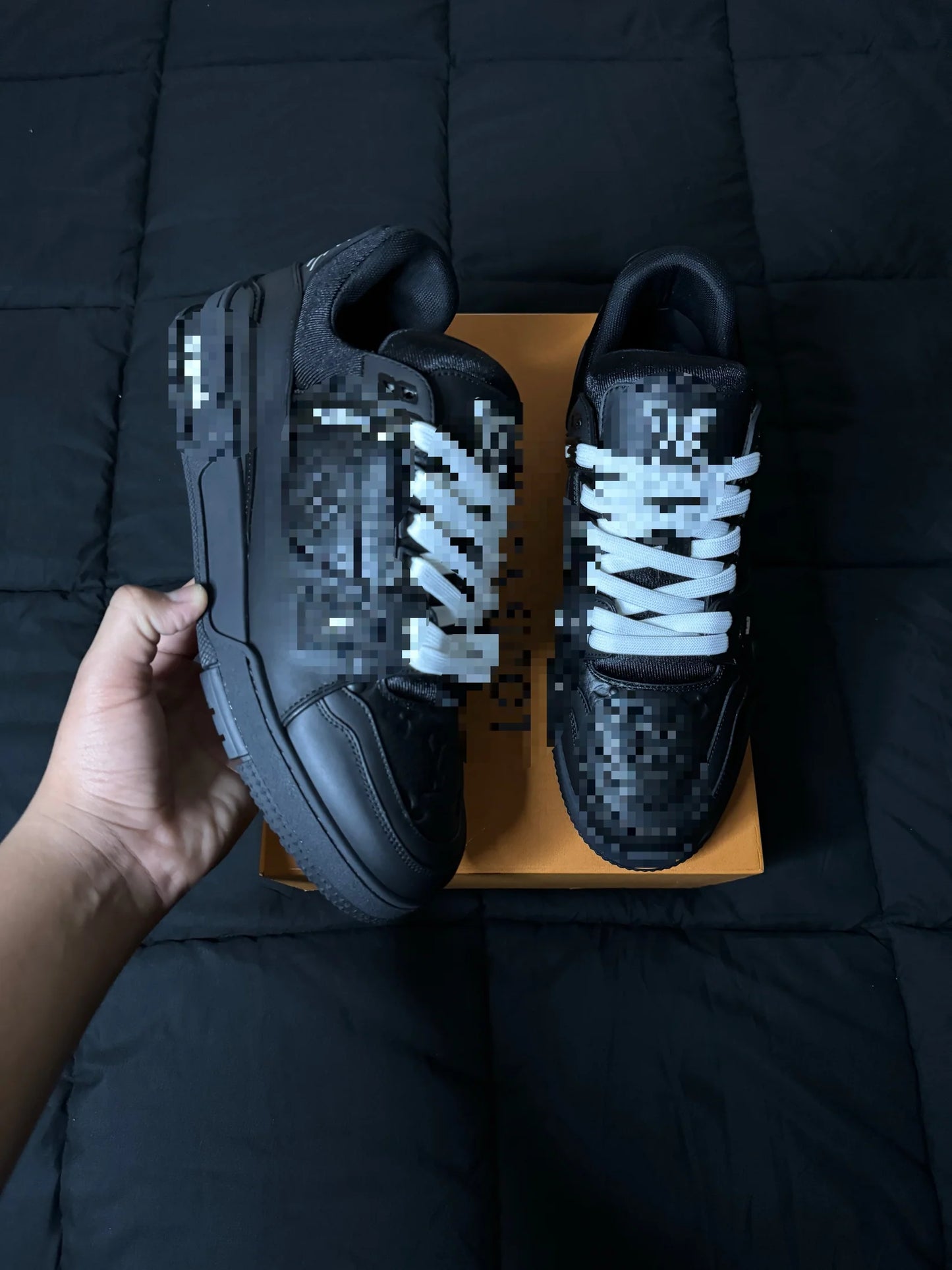All Black Trainers