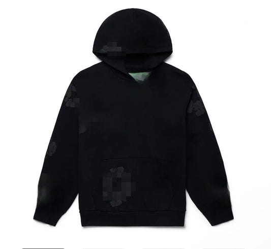 All black T hoodie