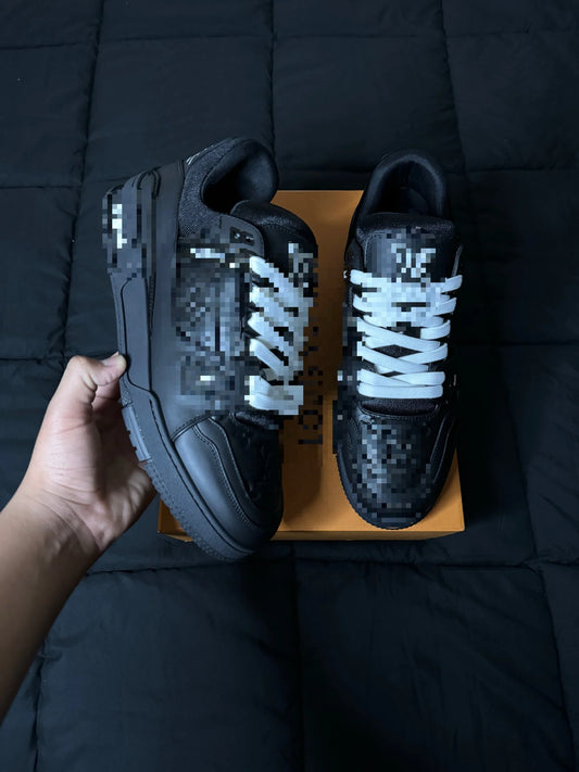 All Black Trainers